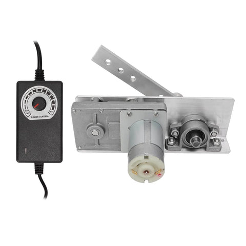 Reciprocating Linear Actuator With US Plug 100 To 240V Adjustable Speed 95 Times Per Minute Strong Power Cycling Motor Aluminum Alloy Body Easy Install Supports 10 To 130 Degree Range shown with control unit