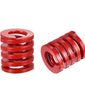 Two-Piece Red 25mm Die Springs With 30mm Free Length For Die Machinery And 3D Printer Parts, 65Mn Material, Medium-Load Compression