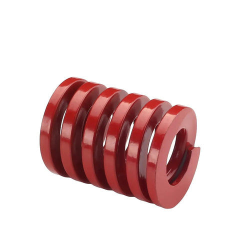 2 Pack Red 3D Printer Compression Springs For Heating Bed Leveling Die Heads 20mm Outer Diameter 10mm Inner Diameter 25mm Length Made From 65Mn Steel