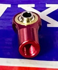 PHS3 Female Rod End Bearing 3mm Right Hand Thread Red Heim Joint front view