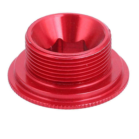 Red crank tension bolt for bicycle arm, cycling screw 105 end, bike dust cover, gold crankset m20 bolts, fixing ii preload m582 for Aries