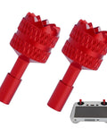 DJI 2 Pack Detachable Aluminum Alloy Joysticks For Mini 4 Pro Mini 3 Pro Air 3 Mavic 3 Pro RC 2 Remote Controllers Replacement Accessories