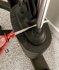 Universal Weight Stack Pin For Commercial Gyms And Home Gyms Heavy Duty Aluminum Alloy Pin With Three Eighths Inch Diameter And Five And A Half Inch Insert Anti Rust Coating Anti Theft Locking Cable Health Club Grade Steel Red Built To Last