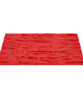 Heavy Duty Concrete Mold 434x252mm Reusable Plastic Formwork for Pavers and Slabs, red texture surface for DIY projects