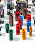 Heavy Duty Die Spring Set For 3D Printers And Die Machinery 20mm Outer Diameter 40mm Free Length Red 5 Pack Medium