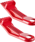 ✝️ 2 Pack Drywall Lift Tools, All Metal Sheetrock Lift with Built in Drywall Rasp & Bottle Opener, red foot panel lifter