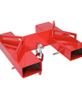 6600 Lbs Capacity Forklift Lift Hook For Pallet Forks Universal Fit Built Tough With Swivel Hook Red Powder Coated Finish