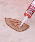 Applying Red RTV Silicone Gasket Maker Sealant, Heavy Duty Automotive Grade, Oil Resistant And Heat Safe Up To 600F, 10.1 Fl Oz