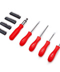123 Piece Socket Wrench Set For Auto Repair And DIY Projects With Chrome Plated Tools In A Sturdy Storage Case Ideal For Homeowners And Handy Folks Plus A Comprehensive Range Of Ratchets Pliers And Screwdrivers