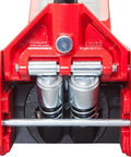 Low Profile 4 Ton Hydraulic Floor Jack With Dual Piston Quick Lift Pump For Fast Lifts 4 Inch To 20 Inch Rise Ideal For Cars Trucks And SUVs Red