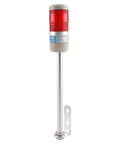 Industrial LED Tower Signal Light Red 24V DC Safety Stack Lamp for Machinery and Industrial Equipment with High Visibility