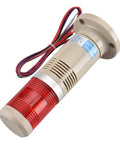 Tower Stack Light For Industrial Use 24V DC Red LED Alarm Flash Light With Built In Buzzer And Bright Signal Light Perfect As A Red Warning Beacon For Machinery And Production Lines Heschen