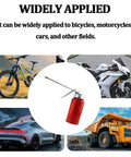 Metal Car Oil Can Pump Oiler With Precision Nozzle Manual Refueling Dispenser for Motor Oil in use with various vehicles