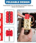 48 Piece Outlet Spacers Pack For Electrical Boxes And Wall Plates Plastic Spacers For Loose Plug Fix Switch And Receptacle Extenders installation