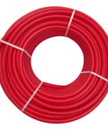 Coiled Three Quarter Inch 500 Foot PEX Tube Radiant Floor Heating Red EVOH Coated High Pressure Pipe for heating systems