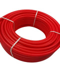 Coiled red Three Quarter Inch 500 Foot PEX Tube Radiant Floor Heating Red EVOH Coated High Pressure Pipe For Hydronic Radiant Heating Systems