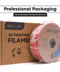 PLA Pro PLA Plus 1.75mm Filament Red 1kg Cardboard Spool High Strength Low Shrinkage Clog Free packaging