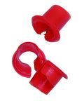 Anti Short Bushings For Flex Conduit ProConnex 02 55037L Red 35 Pack Conduit Fitting in plastic, protects from sharp edges.
