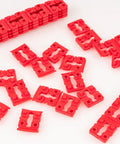 48 Piece Outlet Spacers Pack For Electrical Boxes And Wall Plates Plastic Spacers For Loose Plug Fix arranged in piles