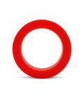 2pcs Robot Wheel Tires Pair with 51mm high grip polyurethane traction tires Shore 45A showcased in red color.