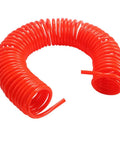 Flexible 6M PU Spring Tube Air Hose For Compressors With 5mm Inner Diameter And 8mm Outer Diameter Recoil Spiral Design