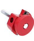 One And A Half Inch Plastic Pipe Reamer With 2 Carbide Square Blades For PVC CPVC And ABS Pipes Ideal For Drains Water Pipes And Ventilation Systems Red Color Heavy Duty Hand Tool For Fast Cleanup And Reuse Of Fittings.