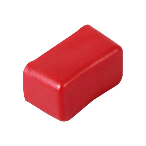 10 Pack Red Plastic Strut Channel Caps For 13/16 And 7/8 Tall Strut Channel Ends, 1-5/8 By 7/8 Inch Short End Caps, Easy Installation To Protect