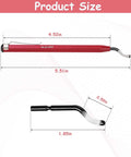 Pro Grade Reaming Pen For Replacement With Heat Treated Blades And Black Oxide All Metal Design 360 Degree Rotary Head Deburring Tool