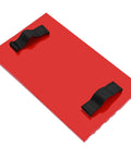 Heavy Duty 434x252mm Concrete Mold For Pavers And Slabs Reusable Plastic Formwork For DIY Projects Easy To Use And Cost Effective Home Improvement Tool Haeshtrxv, red rectangular mold with black handles