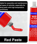 340G RTV Silicone Gasket Maker Red Sealant For High Temperature Gaskets Heavy Duty And Leakproof Engine And Transmission Sealant