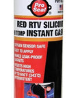 Hi Temp Silicone Gasket Sealant 8 Oz Power Can For Auto Use Sensor Safe Bonds Seals And Insulates Replaces Cut Gaskets Withstand Extreme Heat And Pressure In Automotive Applications
