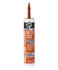 Front view of Heavy-Duty High Temp 100 Percent RTV Silicone Sealant Red 10.3 Oz, labeled for industrial ovens and high heat use.