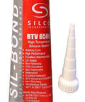 Red High Temperature Silicone Sealant For Automotive And Home Projects 2.8 Oz Tube UV Stable And Non Yellowing Waterproof