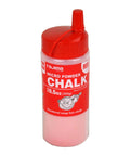 Red Ultra Fine Snap Line Chalk 10.5 Ounce Bottle For Precise Marking On Floors Walls Tile And Other Surfaces Durable Bottle