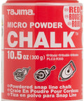 Red Ultra Fine Snap Line Chalk 10.5 Ounce Bottle For Precise Marking On Floors Walls Tile And Other Surfaces Durable Bottle With Easy Fill Nozzle Ideal For Construction Carpentry Tiling PLC2 R300 in moisture-proof bottle with screw-cap nozzle.