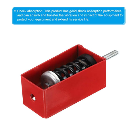Reduce noise and vibration from HVAC systems with this dual spring vibration isolator kit, supporting up to 342 pounds.