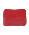 10 Pack Red Plastic Strut Channel Caps For 13/16 And 7/8 Tall Strut Channel Ends, 1-5/8 By 7/8 Inch Short End Caps