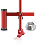 Bearing Manual Tire Changer Duck Head Adapter Kit with Silver Cone, only fit for HF Tire Changer, red components shown.