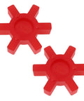 Urethane Jaw Coupling Insert L110 Two Pack For Lovejoy Style L-Jaw Couplings Red 83x45x18mm Heavy-duty Center Spider