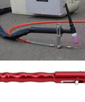 Welding Wire Feed Pen Rod Holder Filler For 1.0-3.2mm Welding Wire With Ergonomic Grip, Rustproof Anodized Finish, shown close-up.