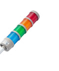 4-Stack LED Andon Tower Signal Light For Industrial Workstations And Production Lines With Red Yellow Green Blue Indicators