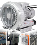 Regenerative Blower For Aquarium And Hydroponics High Efficiency Air Pump For Pond And Sewage Aeration With Aluminum Housing 120W To 1500W 110V Or 220V 2980 RPM Ring Blower Suitable For Diffusers And Filters