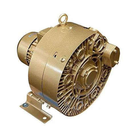 Regenerative blower EKZ 60-70 delivers high air flow at low pressure for pressure or vacuum applications, side view