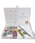 Ultimate Rekey Kit For Schlage Locks With 50 Master Pins And Seal Tight Box shown with pins and tools organized in compartments