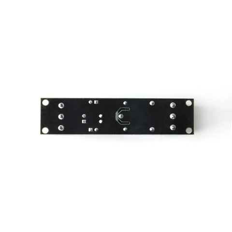 Back view of Five Pack One Channel DC 3V/3.3V Relay Module With Optocoupler Isolation, Isolated Drive Control Board, 10A 250VAC And 10A 30VDC.