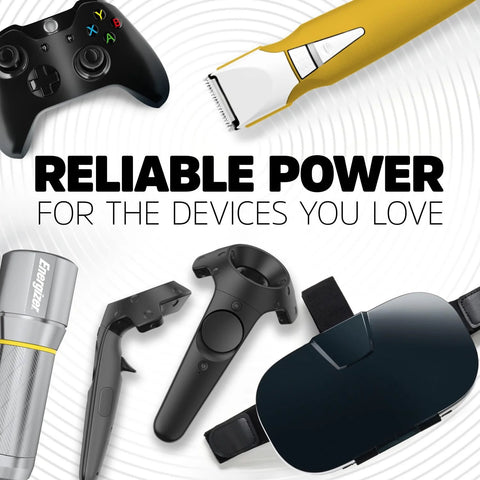 Various electronic devices illustrating the use of Alkaline AAA Batteries 20 Pack Long Lasting Power For Everyday Devices