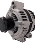 Front view of Alternator 11570 Replacement For Chrysler 200 Dodge Avenger Journey 2011 2018 3.6L V6 Models Ready To Roll