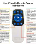 Remote control instructions for Electric Motorized Turntable 12.6 Inch Diameter Rotating Display Stand.