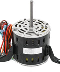 Replacement 1/2HP 115V Blower Motor for Goodman Amana Janitrol Units 0131F00042SP 1130RPM with wiring, front view.
