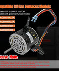 Replacement 1/2HP 115V Blower Motor for Goodman Amana Janitrol Units 0131F00042SP 1130RPM Fits Several Models with Easy Install
